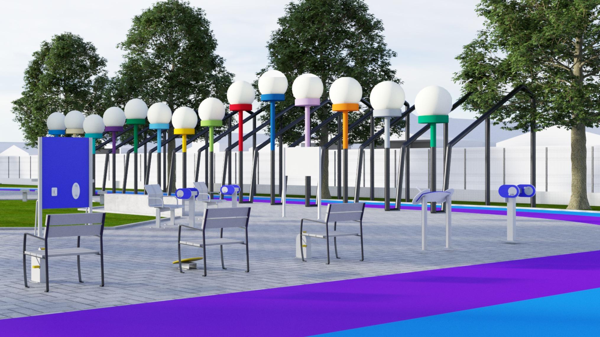 Imagem do Parque de Lazer Maracanã em Praia Grande